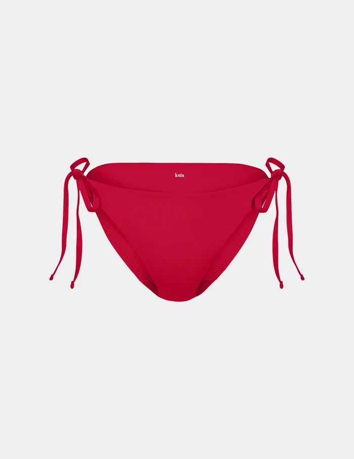 | Sculpt String Bikini Bottom shown front-facing against a light gray background | Cherry