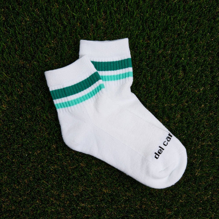 Del Campo Seaside Stripes golf socks