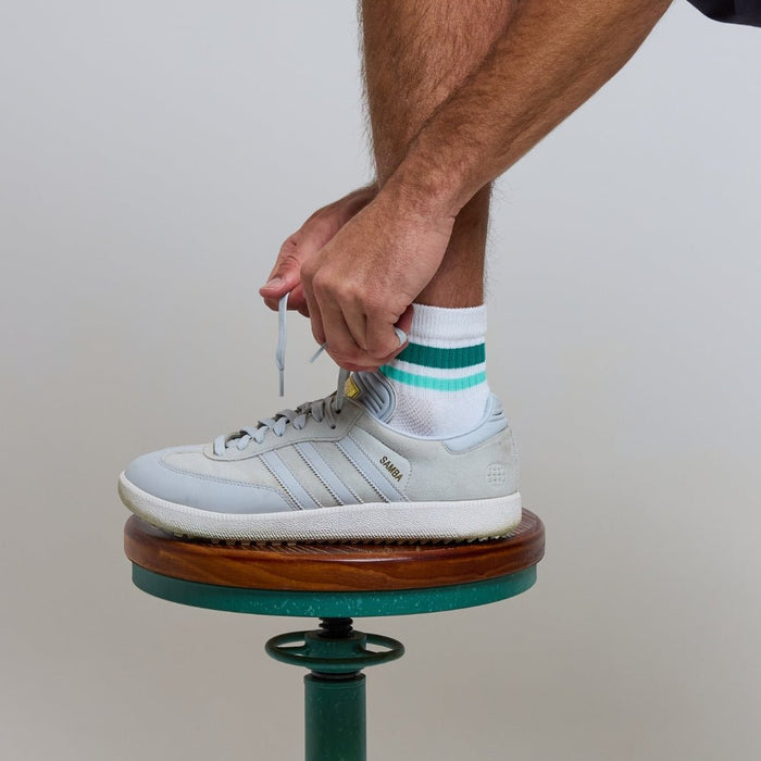 Del Campo Seaside Stripes golf socks