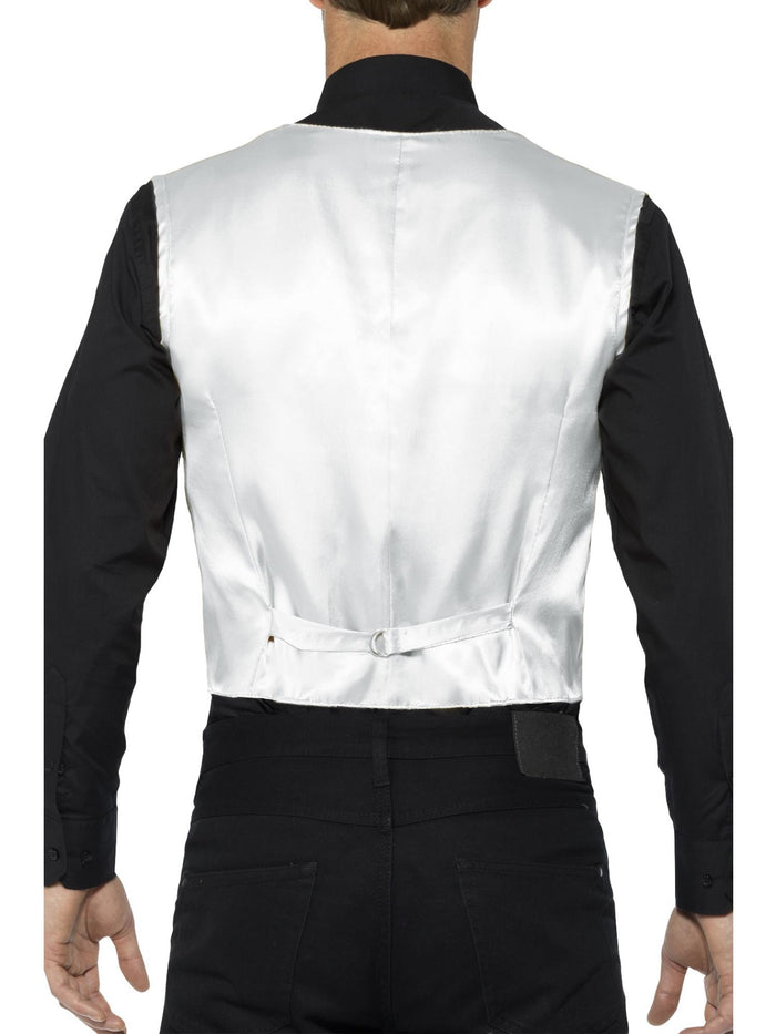 Sequin Waistcoat, Silver