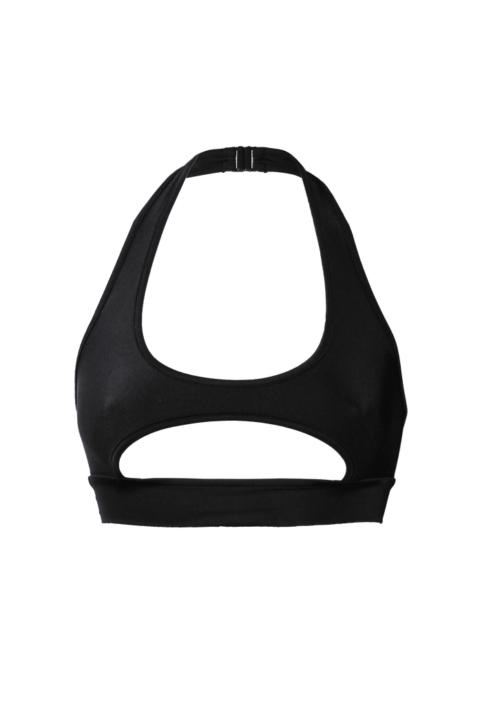 Sexy Cut-out Top / NINA BLACK - EXES LINGERIE