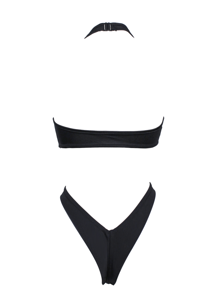 Sexy Wrap Tie Cut Out One Piece / NINA BODYSUIT PRISMA - EXES LINGERIE