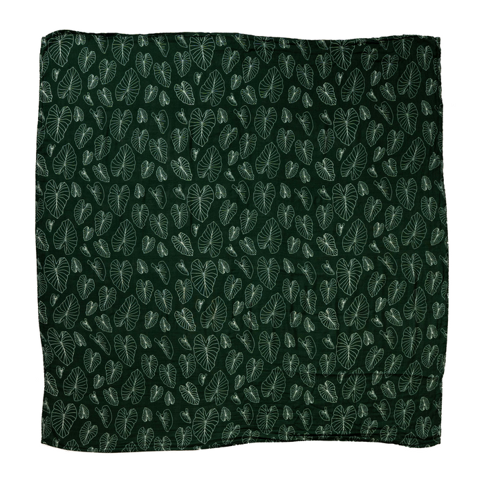 Signature Kalo Kapa Moe - Hawaiian Bamboo Swaddle Blanket