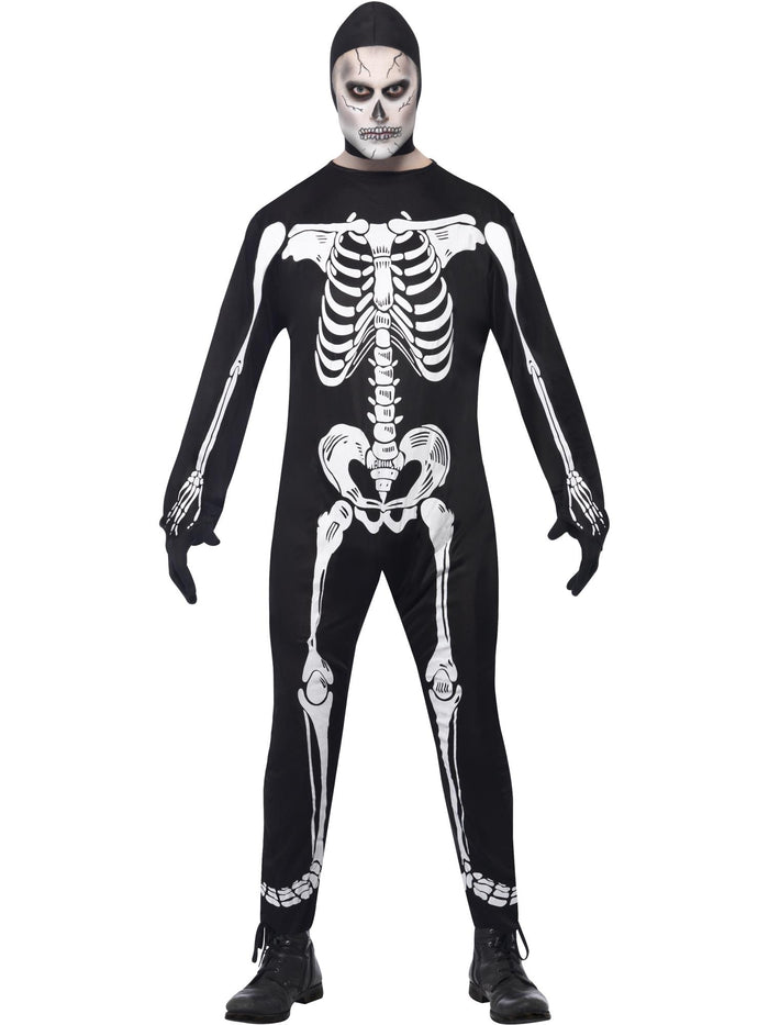 Skeleton Jumpsuit Costume