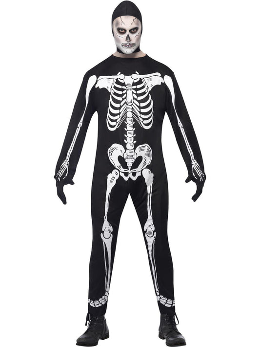 Skeleton Jumpsuit Costume