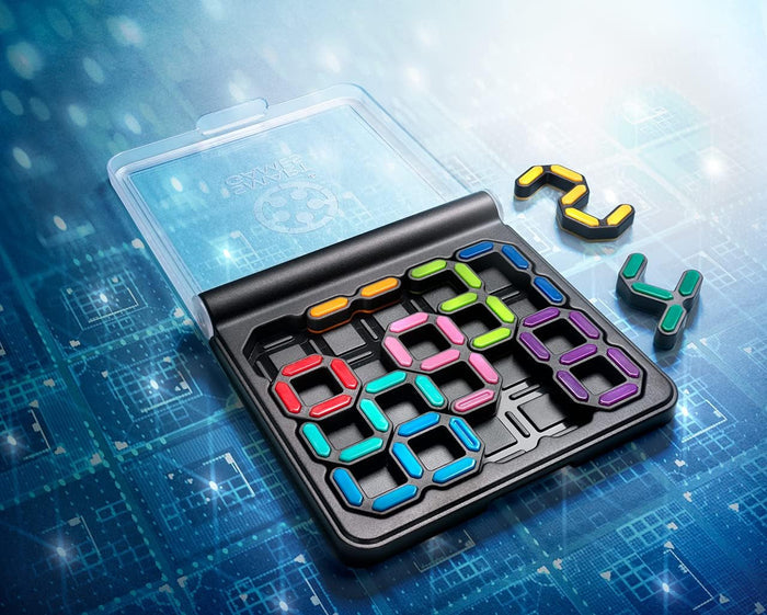 SmartGames: IQ Digits: 1 Player Logic Game - Number-Shaped Pieces, 120 Challenges, Ages 7+