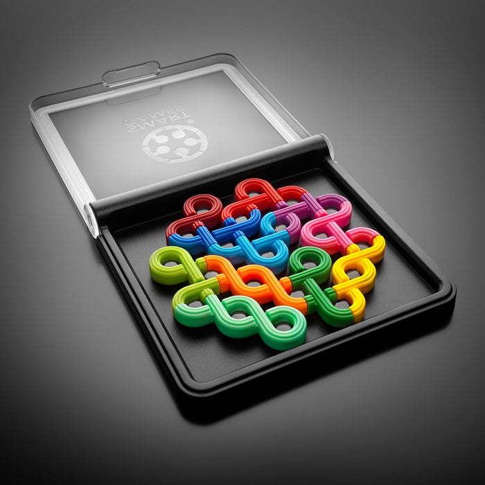 SmartGames: IQ Noodles: 1 Player Logic Game - 2 Play Modes, 120 Challenges, Ages 7+