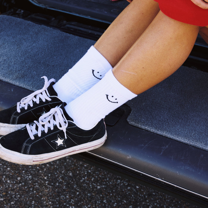 Del Campo Smiley Crew 3-Pack golf socks
