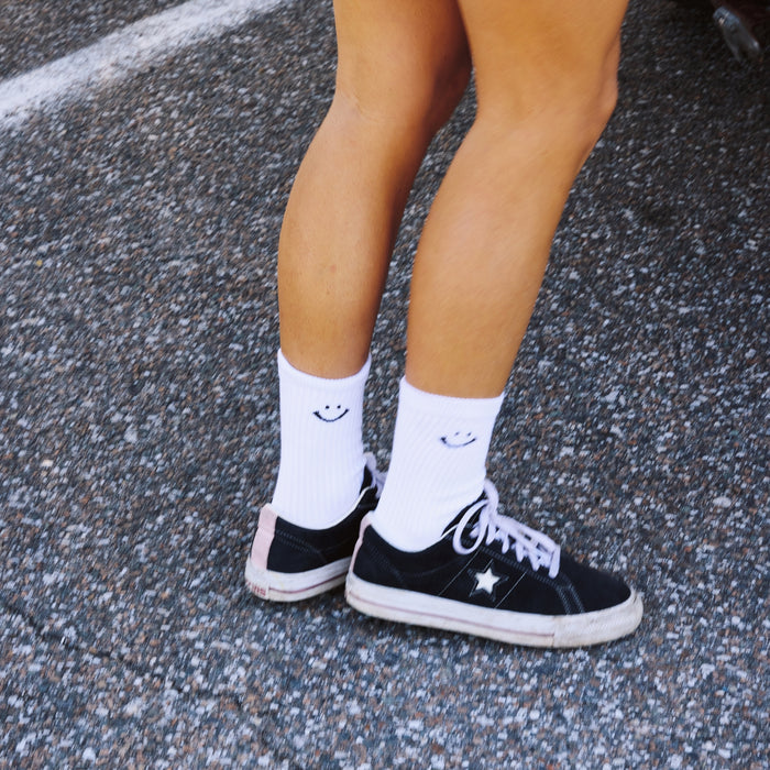 Del Campo Smiley Crew 3-Pack golf socks