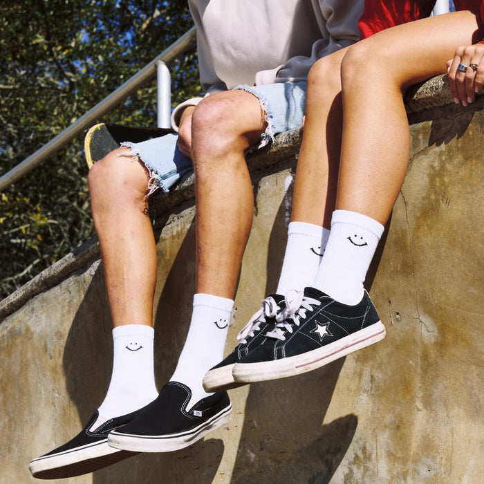 Del Campo Smiley Crew 3-Pack golf socks