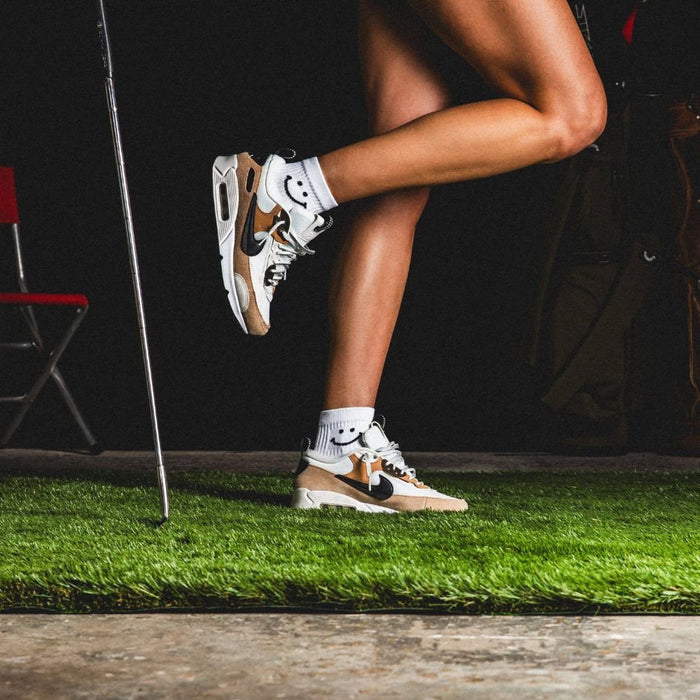 Del Campo Smiley golf socks
