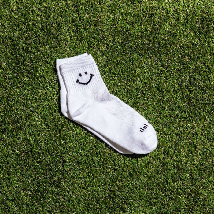 Del Campo Smiley golf socks