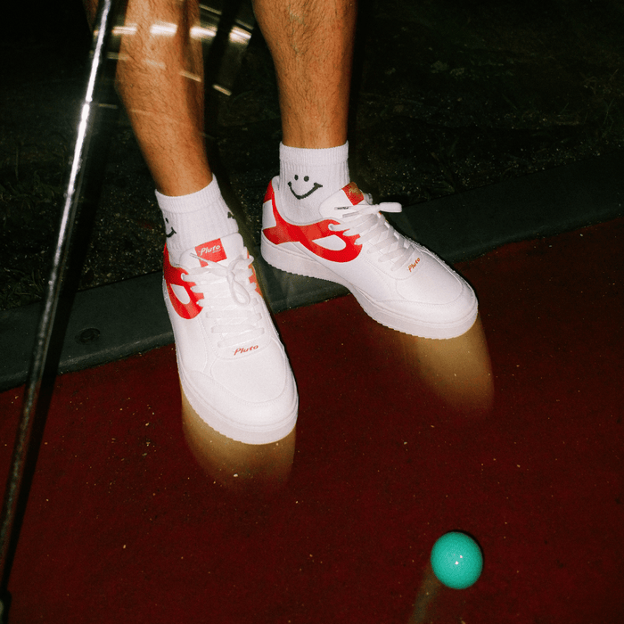 Del Campo Smiley golf socks