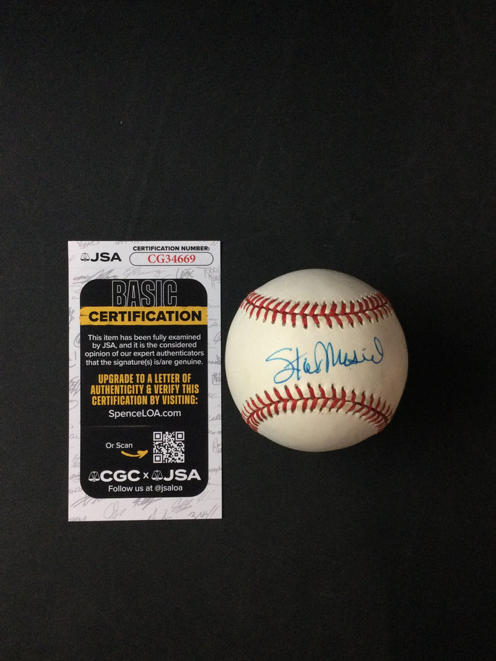 Stan Musial SIGNED Baseball St. Louis Cardinals HOF JSA Certified