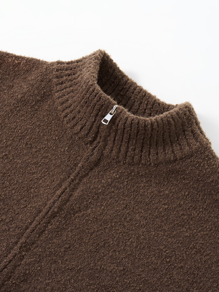 Stand-Collar Sweater