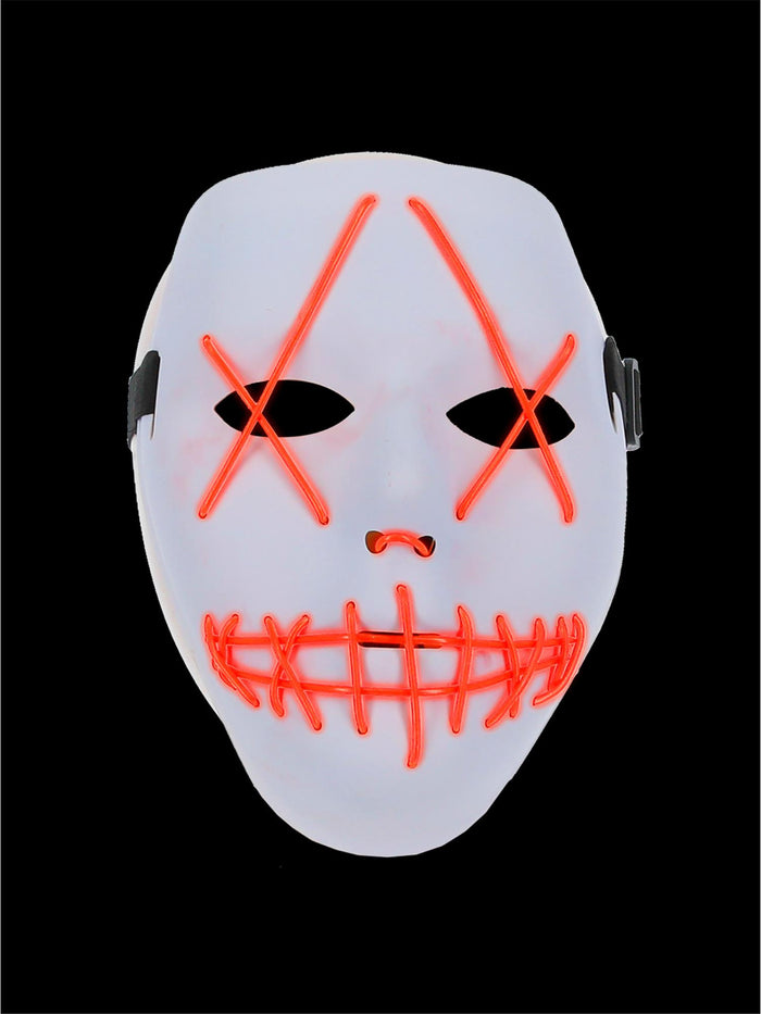 Stitch Face Mask, Neon Pink Light Up