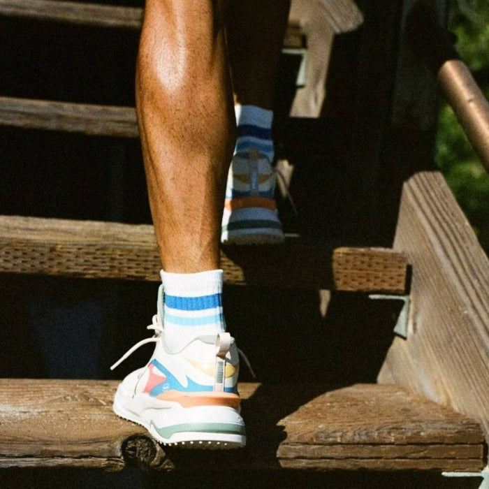 Del Campo Stripe Pack golf socks featuring all five signature Del Campo stripe colorways