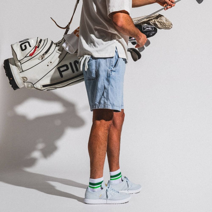 Del Campo Stripe Pack golf socks featuring all five signature Del Campo stripe colorways