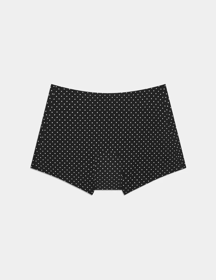 Black with White Polka Dot / XS
