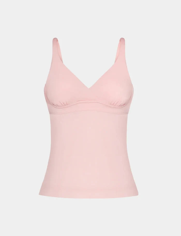 | Front view of model highlighting the coverage and fit | Rose Water
