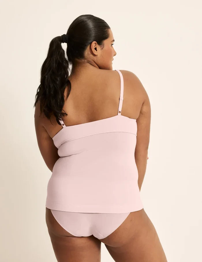 | Front view of model highlighting the coverage and fit | Rose Water