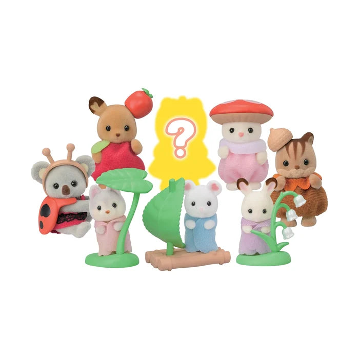 Sylvanian Families Baby Forest Costume Series collectible baby figures and forest accessories