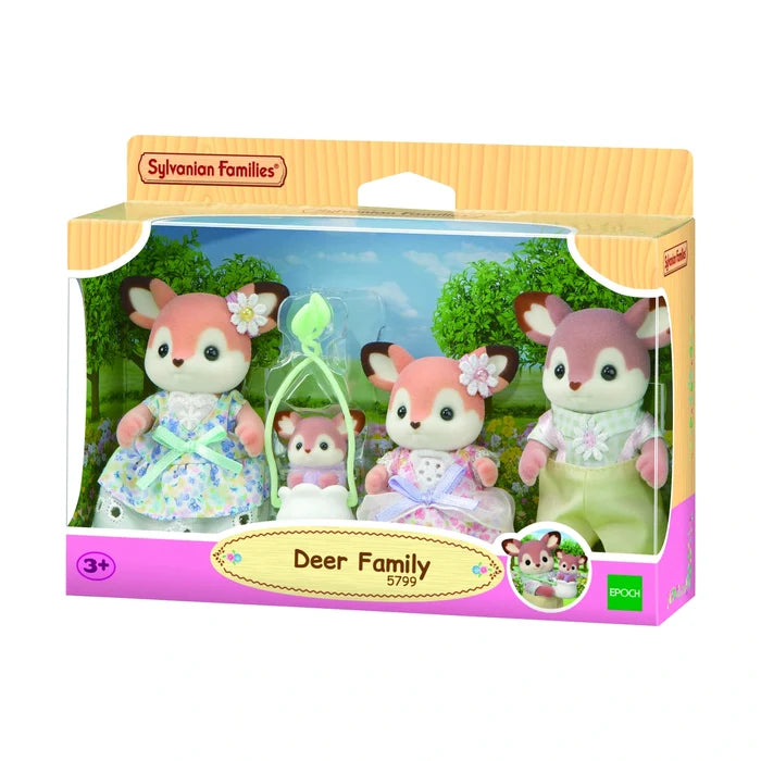 Sylvanian Families Deer Family set in box packaging