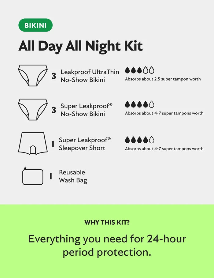 Teen All Day All Night Kit - Bikini