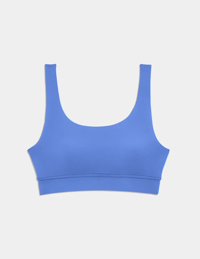 | Teen Double Scoop Bikini Top shown front-facing against a light gray background | Wave Pool