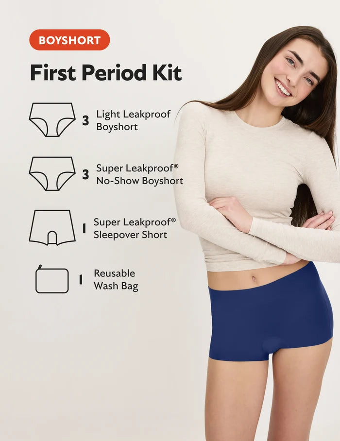 Teen First Period Kit - Boyshort