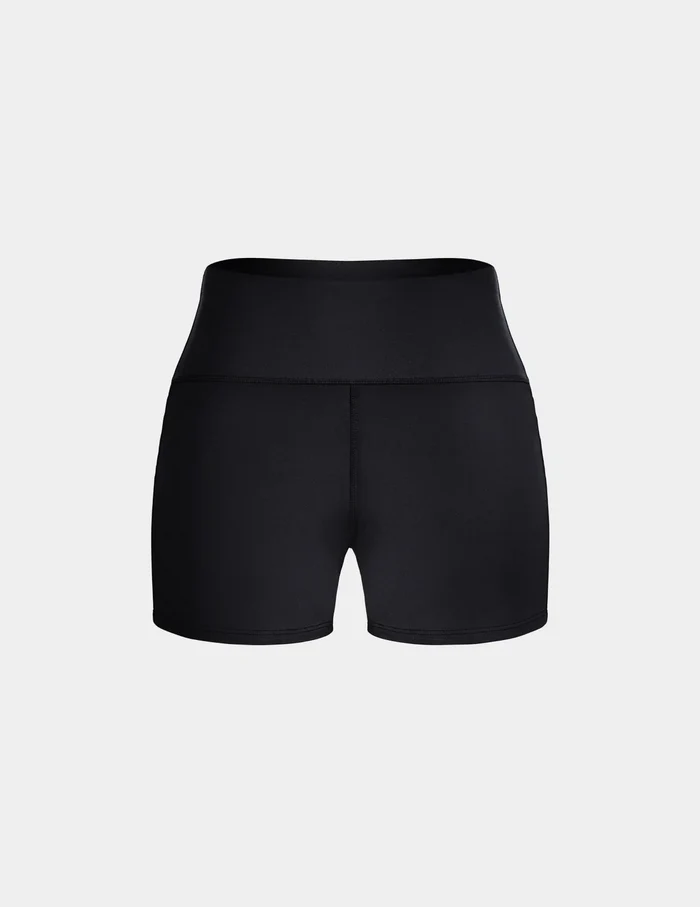 | Teen Leakproof Active Short shown front-facing against a light gray background | Black