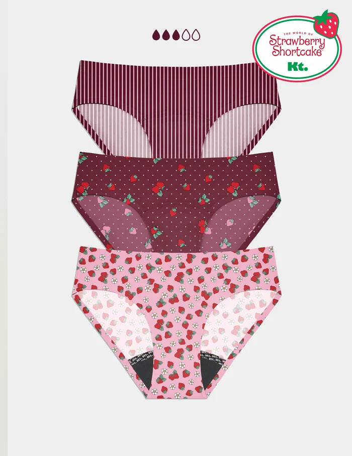 Berry Blossom/Polka Dot Patch/Strawberry Petal / XXS