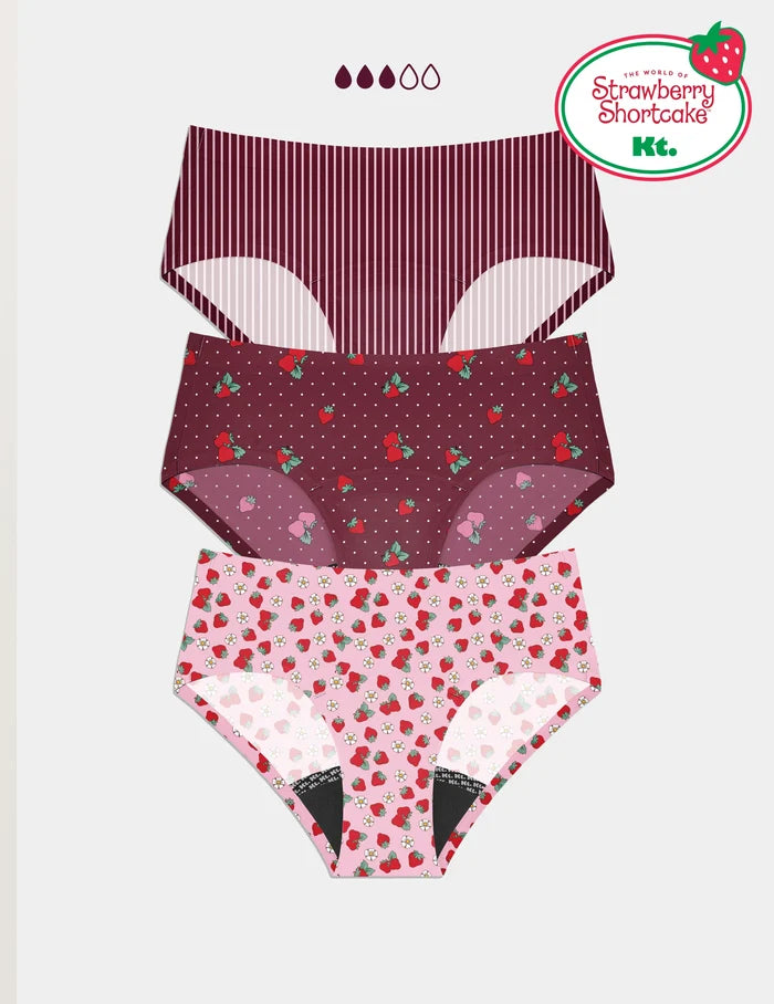 Berry Blossom/Polka Dot Patch/Strawberry Petal / XXS