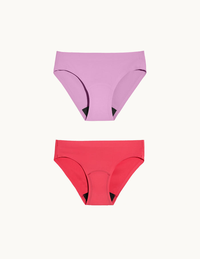 | Front view of model highlighting the coverage and fit | Cosmo/Raspberry