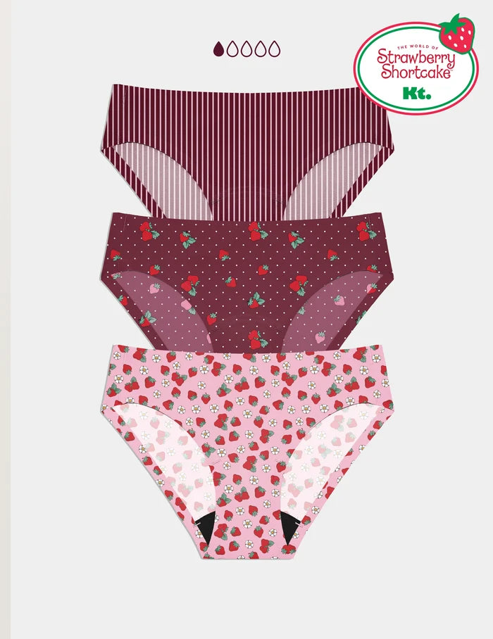 Berry Blossom/Polka Dot Patch/Strawberry Petal / XXS