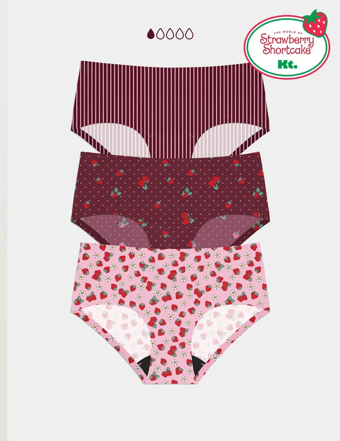 Berry Blossom/Polka Dot Patch/Strawberry Petal / XXS
