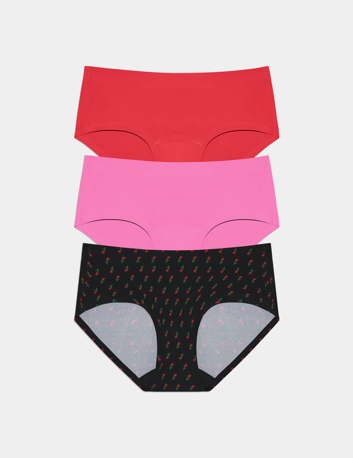 Red Tulip/Scarlet/Super Pink / XXS