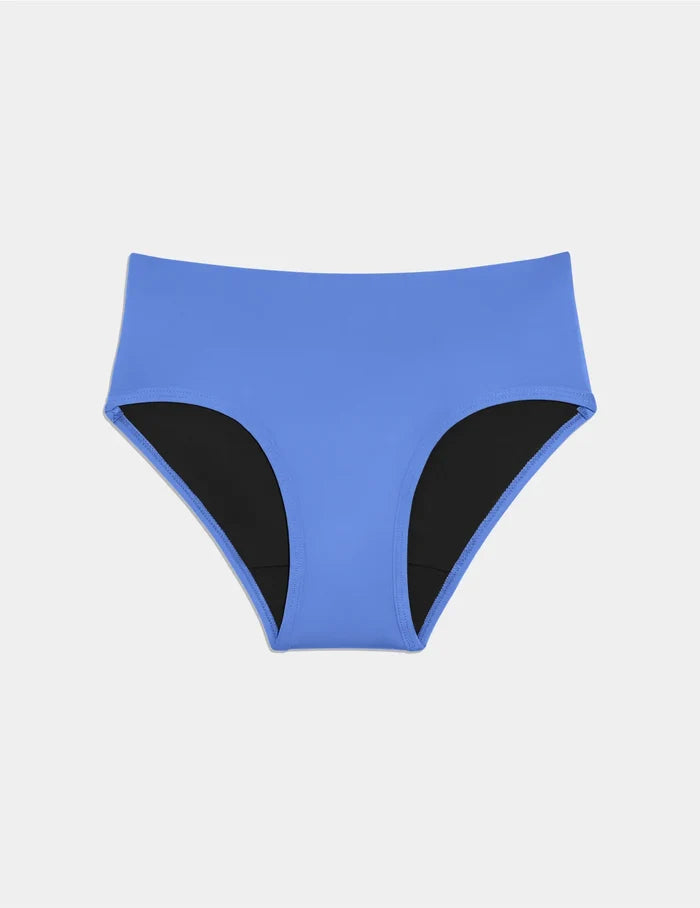 | Teen Period Swim Full-Coverage Bikini Bottom shown front-facing against a light gray background | Wave Pool