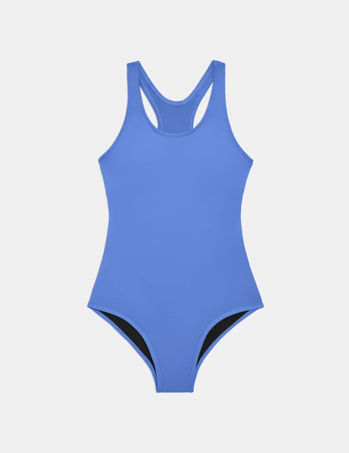 | Teen Period Swim Sport One-Piece shown front-facing against a light gray background | Wave Pool