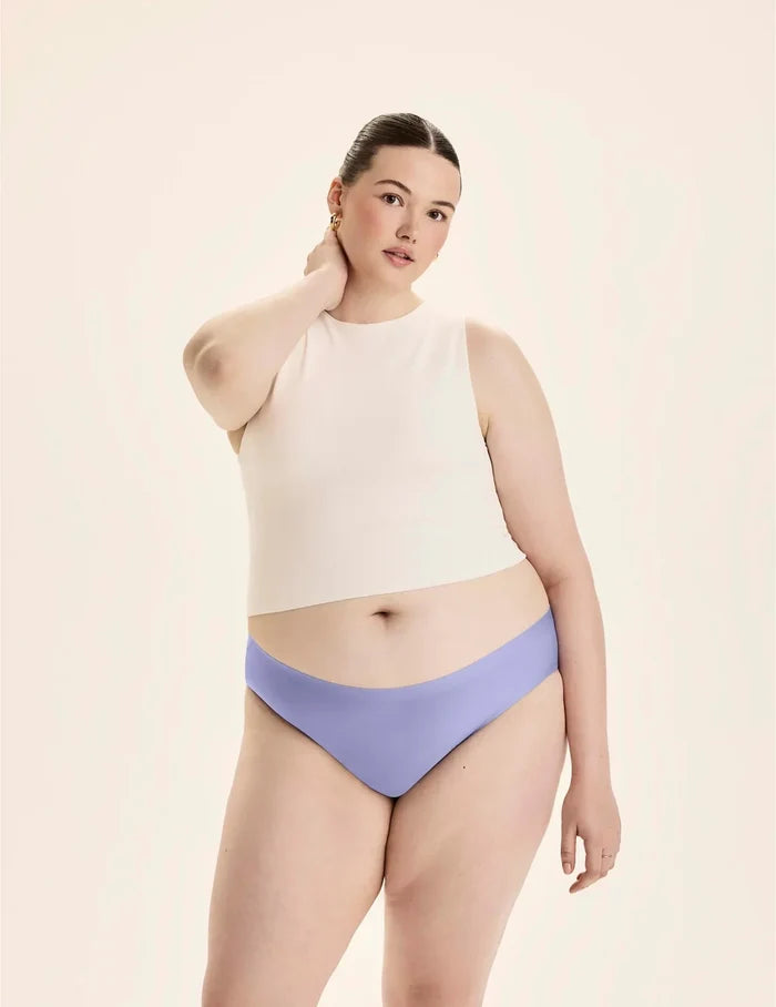 | Front view of model highlighting the coverage and fit | Mood Ring