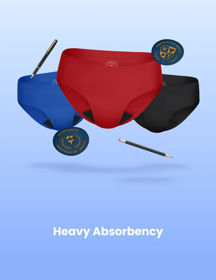 | Front view of model highlighting the coverage and fit | Gumdrop/Blueberry/Black