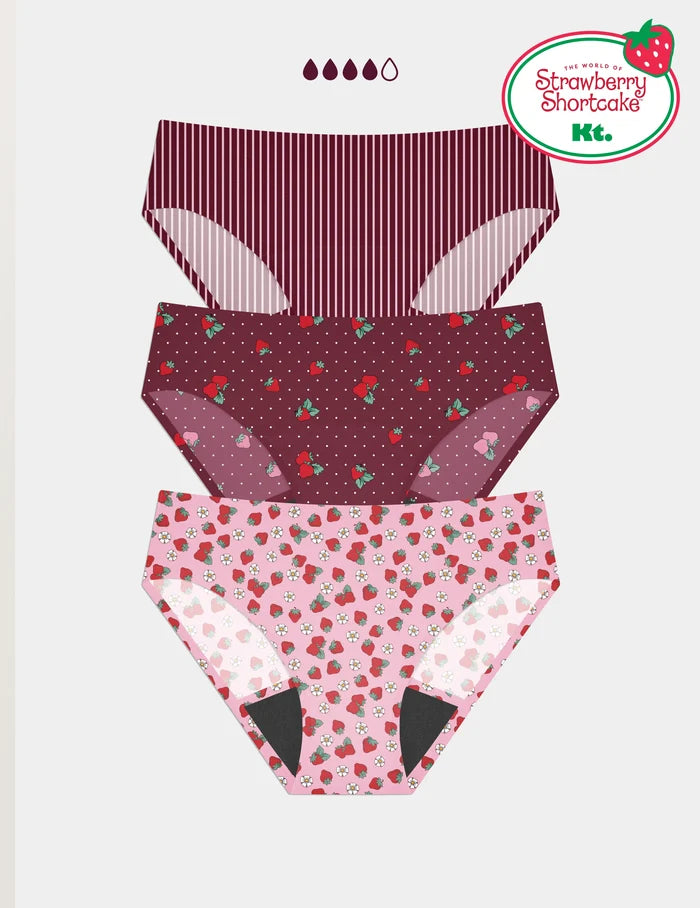 Berry Blossom/Polka Dot Patch/Strawberry Petal / XXS