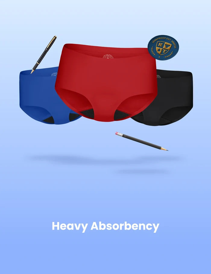| Front view of model highlighting the coverage and fit | Gumdrop/Blueberry/Black