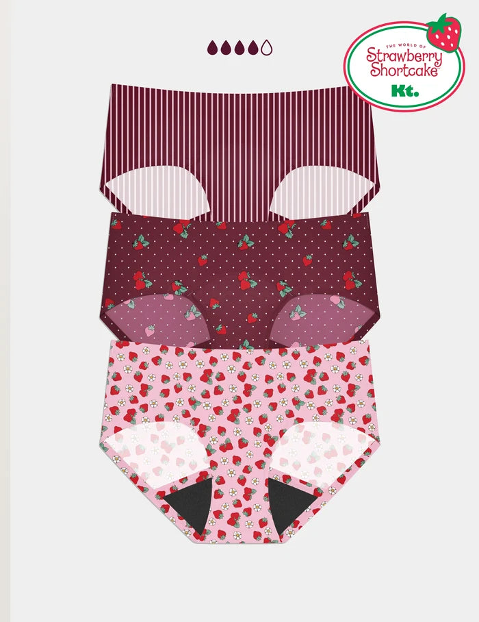 Berry Blossom/Polka Dot Patch/Strawberry Petal / XXS