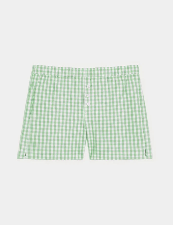 Pistachio Gingham / XXS