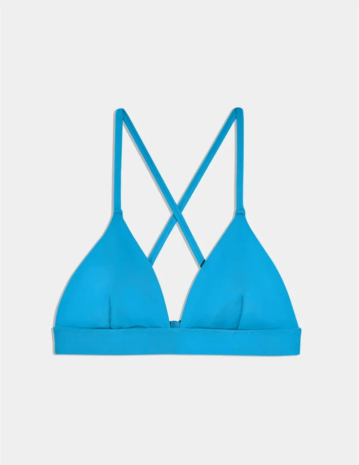 | Teen Triangle Bikini Top shown front-facing against a light gray background | Marina
