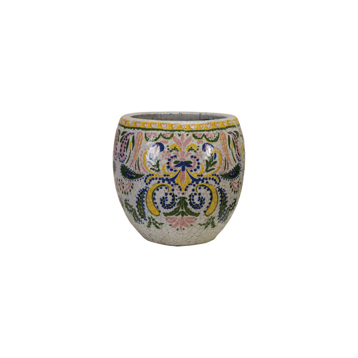 Terra-cotta Planter (Holds 7" Pot) (Each Will Vary)