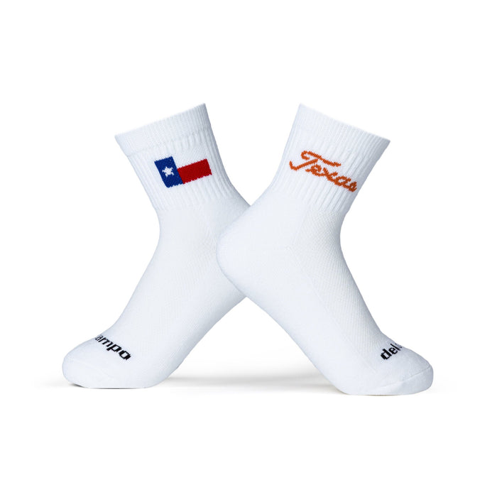 Del Campo Texas Longhorns Pack golf socks featuring both officially licensed team styles