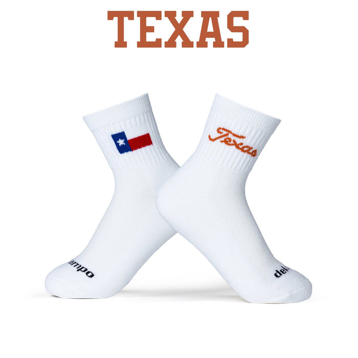 Del Campo Texas Longhorns Script golf socks