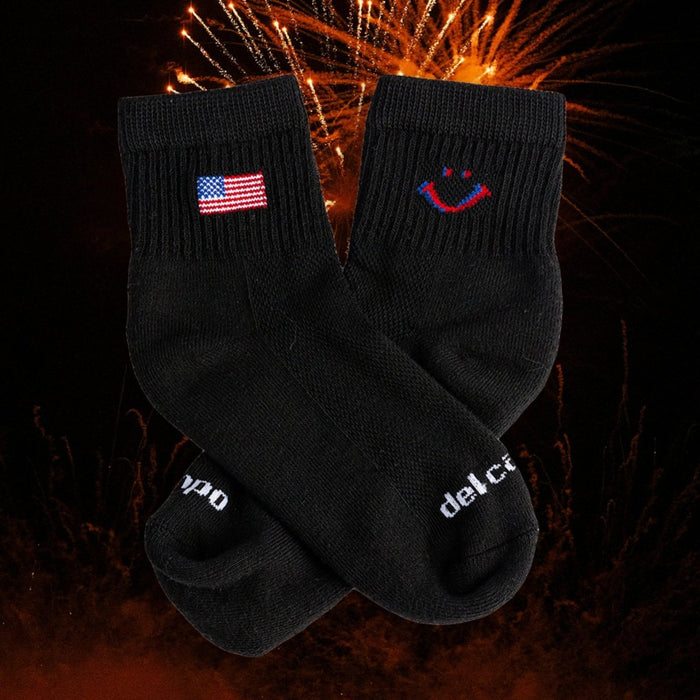 Del Campo The 1776 Night Mode golf socks
